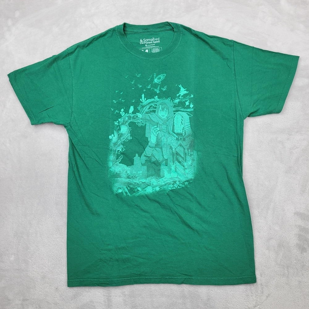Somali Forest Spirit Shirt Men Medium Crew Anime Manga TV Show Crunchyroll Adult